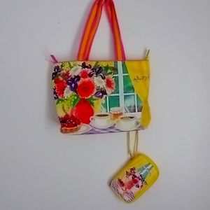 May Designer's Grocery Bag With Coupon Wallet